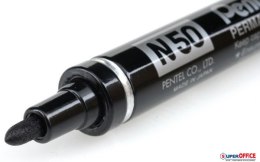 Marker permanentny N50 czarny okrągła końcówka PENTEL Pentel