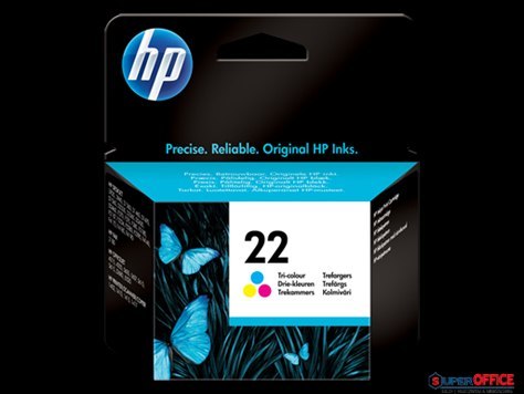 Tusz HP 22 (C9352AE) kolor 165str 3920/3940/1360/2360/4315/4355 Hewlett-Packard