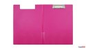 Teczka z klipsem A4 pink BIURFOL KKL-04-03 (pastel różowy ) Biurfol