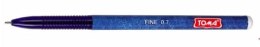 Długopis JEANS Medium końcówka fine 0,8mm, niebieski TO-049 Toma Toma