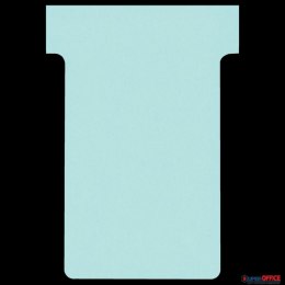 Karteczki T-Card Nobo, rozmiar 2, jasnoniebieskie 100 szt. 2002006 Nobo