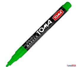 Marker olejowy,cienka fibrowa końcówka 1,5mm, zielony TO-441 Toma Toma