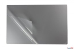 Podkład na biurko z folią 38x58 silver BIURFOL KPB-01-01 Biurfol