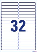 Etykiety uniwersalne L6031REV-25 96 x 16,9 30ark Usuwalne, Avery Zweckform (X) Avery Zweckform