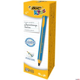 Ołówek bez gumki BIC Kids Evolution HB, niebieski, 919262 Bic