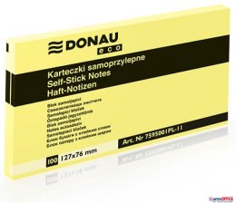 Bloczek ECO 127x76 żółte 7595001PL-11 DONAU Donau