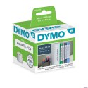 Etykiety DYMO na segregatory, 190 x 38 mm małe (białe) S0722470 (X) Dymo