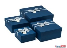 Zestaw pudełek HL-020-BLUE Rozette