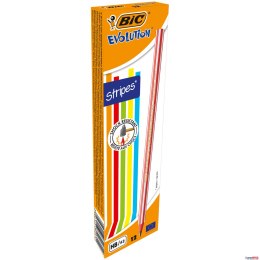 Ołówek bez gumki BIC Evolution Stripes 646 HB , 918487 (X) Bic