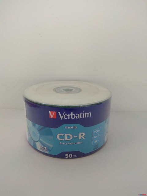 Płyta CD-R VERBATIM (50) Extra Protection 700MB x52 43787 Verbatim