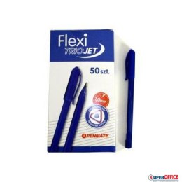 Długopis FLEXI TRIO JET niebieski TT7530 PENMATE Penmate