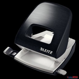 Dziurkacz duży metalowy Leitz Style, czarny, 10 lat gwarancji, 30 kartek 50060094 Leitz