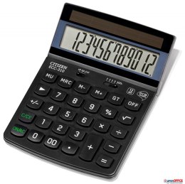 Kalkulator biurowy CITIZEN ECC-310, 12-cyfrowy, 173x107mm, czarny CITIZEN