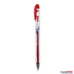 Długopis żelowy MORE GEL czerwony TT5577 Penmate