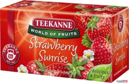 Herbata TEEKANNE Strawberry Sunrise 20t owocowa Teekanne