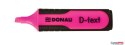 Zakreślacz 7358001PL-16 różowy DONAU Donau