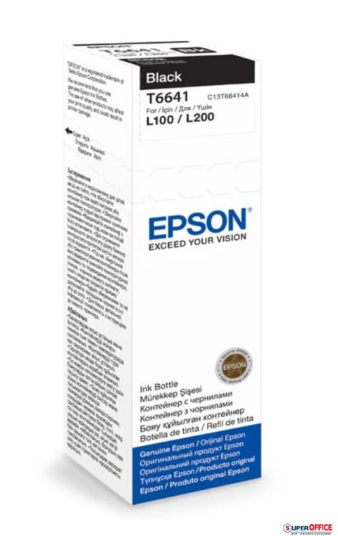 Tusz EPSON T6641 (C13T66414A) czarny 4000str Epson
