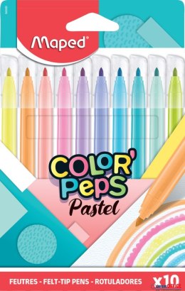 Flamastry COLORPEPS PASTEL 10 szt. Maped 845469 Maped