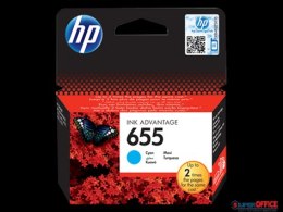 Tusz HP 655 (CZ110AE) niebieski 600str 3520/3525/4615/4625/5525/6525 Hewlett-Packard
