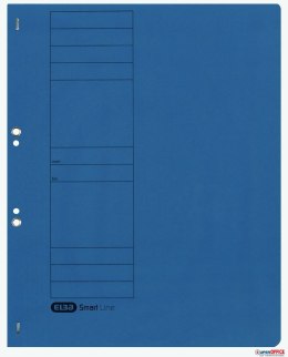 Skoroszyt kartonowy ELBA A4, oczkowy, niebieski, 100551869 Elba