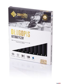 Długopis automatyczny Zenith 60 - box 10 sztuk czarny, 4601001 Zenith