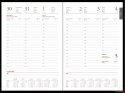 Kalendarz Vivella B5 tygodniowy p. biały Nr kat. 216 B5TB czerwony 2024 WOKÓŁ NAS Wokół Nas