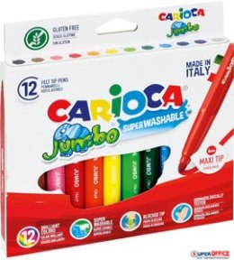 Pisaki CARIOCA Jumbo, 12 kolorów 160-1479 Carioca