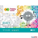 Blok rysunkowy biały A4, 100g, 20 ark, Happy Color HA 3710 2030-0 Happy Color