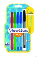 Długopis ze skuwką INKJOY 100 CAP F mix 5 kolorów PAPER MATE 1956735 Paper Mate