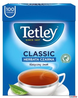 Herbata TETLEY CLASSIC czarna 100 saszetek bez zawieszki Tetley