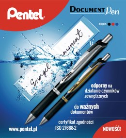 Wkład wymienny EnerGel 0,5mm niebieski LRP5-C PENTEL - DocumentPen Pentel