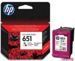Tusz HP 651 (C2P11AE) kolor 300str Hewlett-Packard