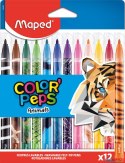 Flamastry COLORPEPS ANIMALS 12 szt. Maped 845403 Maped