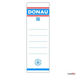Etykiety wsuwane do segregatora A4/7 (20) 8370920 DONAU dwustronna Donau