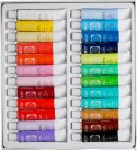Farba akrylowa zestaw 24 kolorów x 12 ml, Happy Color HA 7370 0012-K24 Happy Color