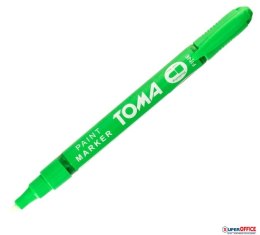 Marker olejowy,cienka fibrowa końcówka 1,5mm, zielony jasny TO-441 Toma Toma