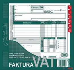 122-2E Faktura VAT brut.2/3 A4 (uproszcz.)MICHALCZYK i PROKOP Michalczyk i Prokop