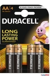 Bateria DURACELL BASIC LR06/AA K4 (4szt) 4520103 Duracell
