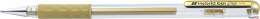 Długopis żelowy 0,8mm złoty K118-X PENTEL - HYBRID GEL GRIP Pentel