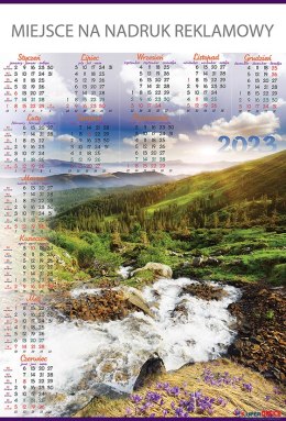 Kalendarz Plakatowy B-1, P03 - OSADA 2024 TELEGRAPH Telegraph