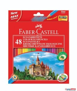 Kredki ZAMEK 48kol. FC120148 pud.karton Faber-Castell