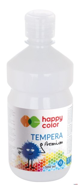 Farba tempera Premium 500ml, biały, Happy Color HA 3310 0500-0 Happy Color