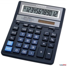 Kalkulator SDC-888XBL CITIZEN 12-cyfrowy, 203x158mm, niebieski Citizen