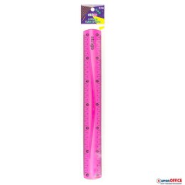 Linijka elastyczna 30cm różowa SSC010 STRIGO Strigo